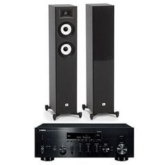 Dàn nghe nhạc 2 kênh NN35-TV (JBL STAGE A180 & Yamaha R N803) - Thumb 1