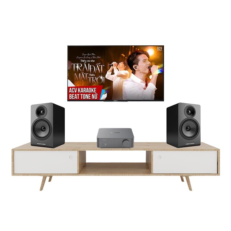 Dàn Nghe Nhạc Acoustic Energy AE100 II - Wiim Vibelink Amp NN882026 Chính Hãng - Hình 1