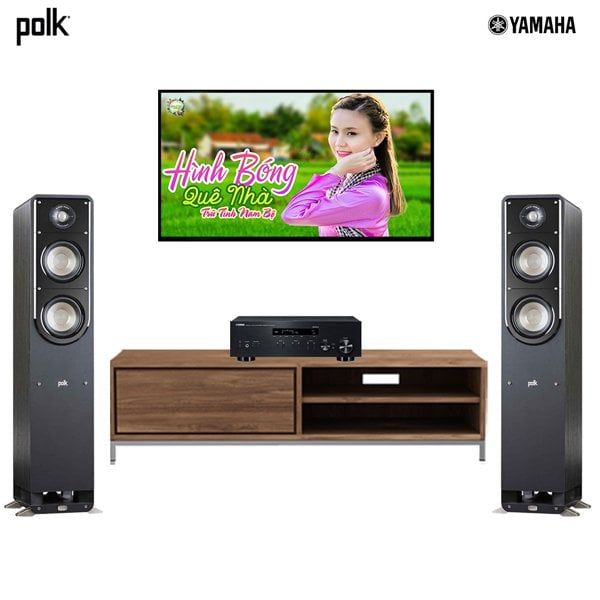 Dàn nghe nhạc NN96-TV (Polk Audio S50 & Yamaha R-N803) - Hình 1
