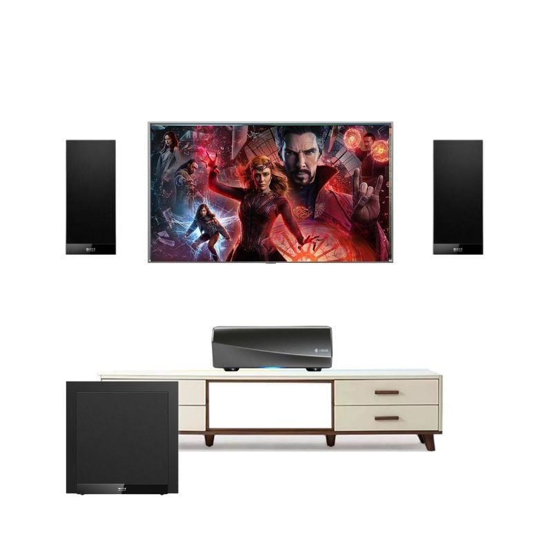 Dàn Âm Thanh Nghe Nhạc Kef T101 153TV Chính Hãng - Hình 1