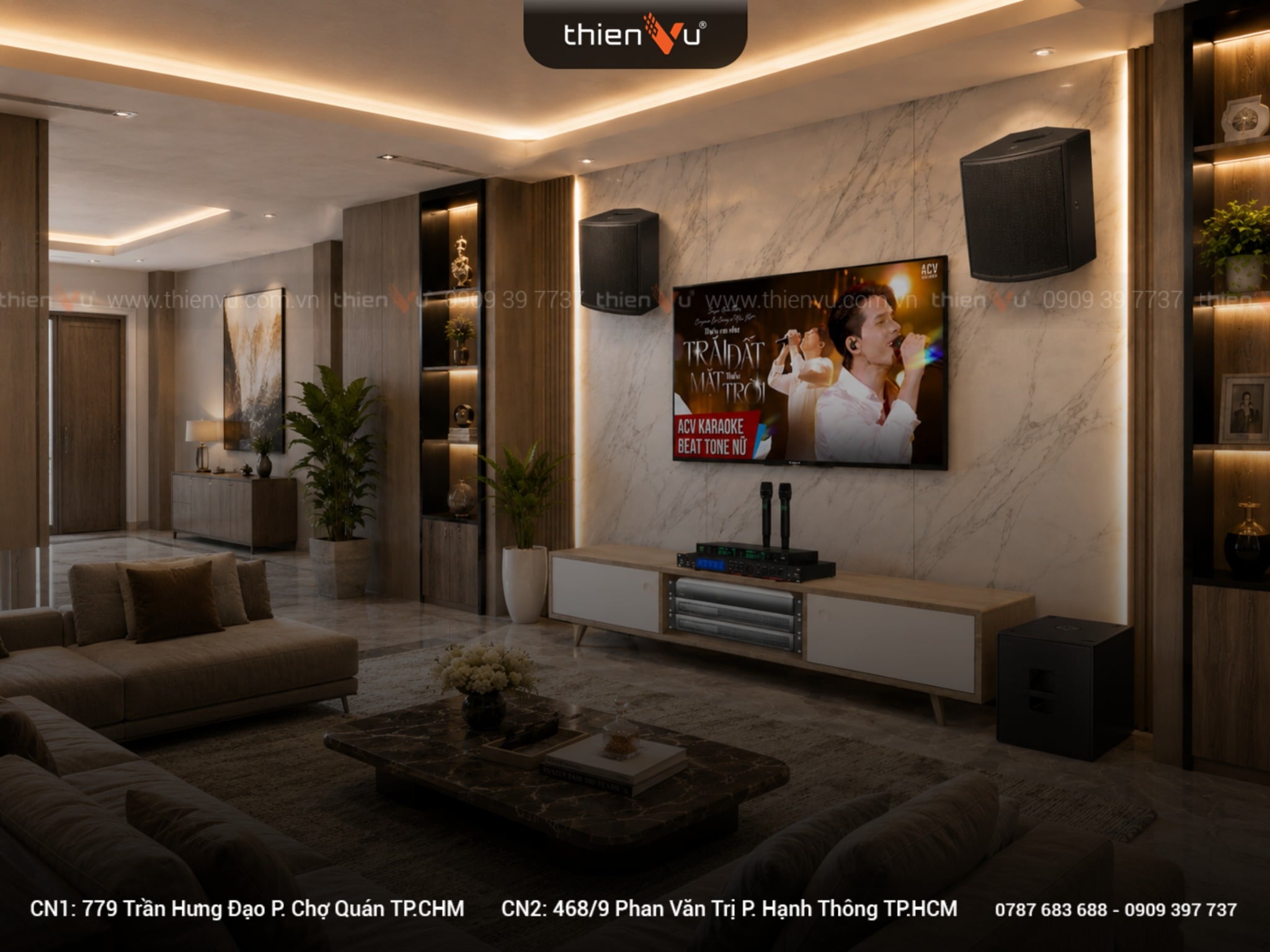 Dàn Thiết Bị Karaoke Cao Cấp Bose AMM108 TVA202026 - Hình 3