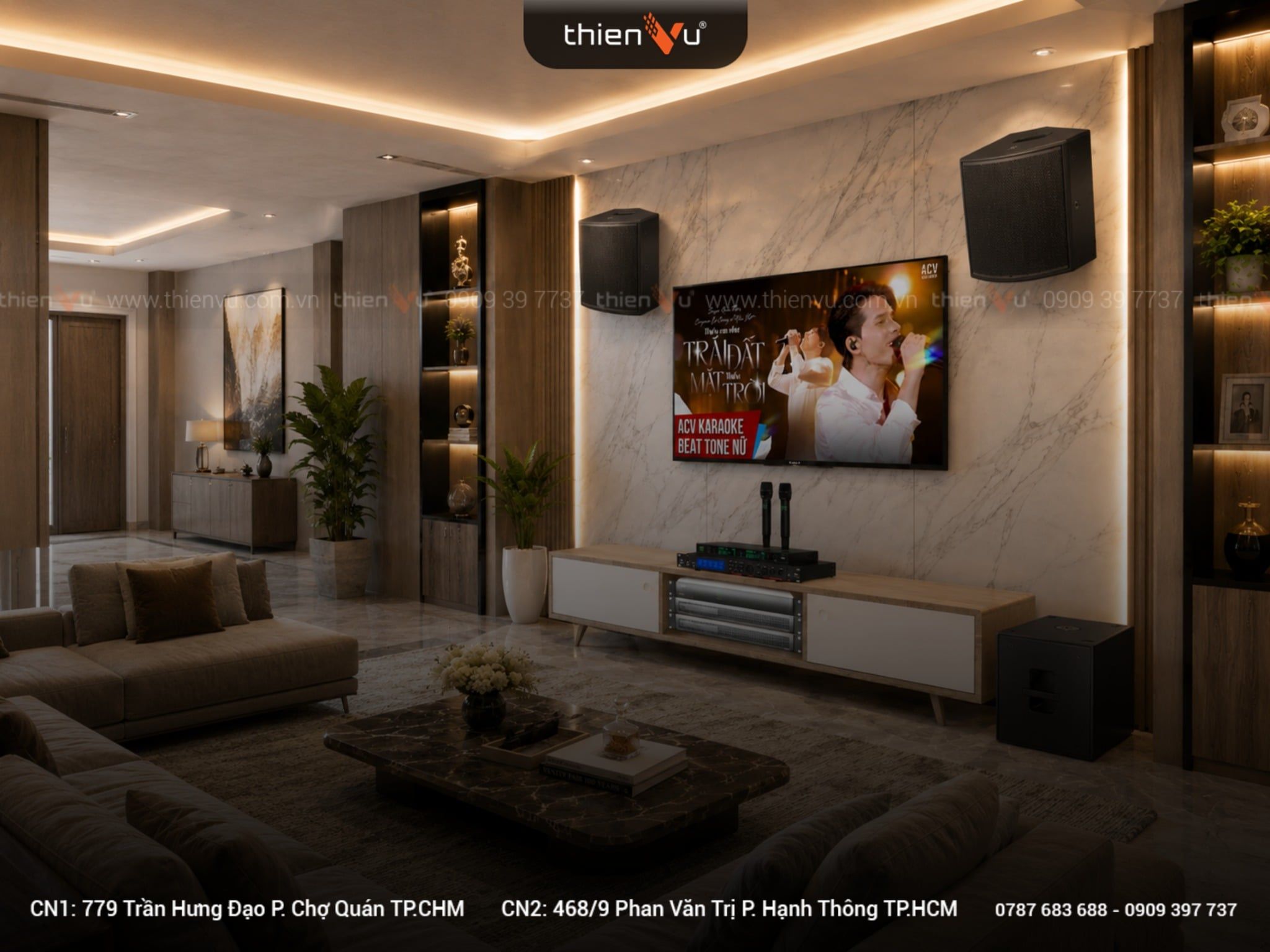 Dàn Thiết Bị Karaoke Cao Cấp Bose AMM108 TVA202026 - Hình 3