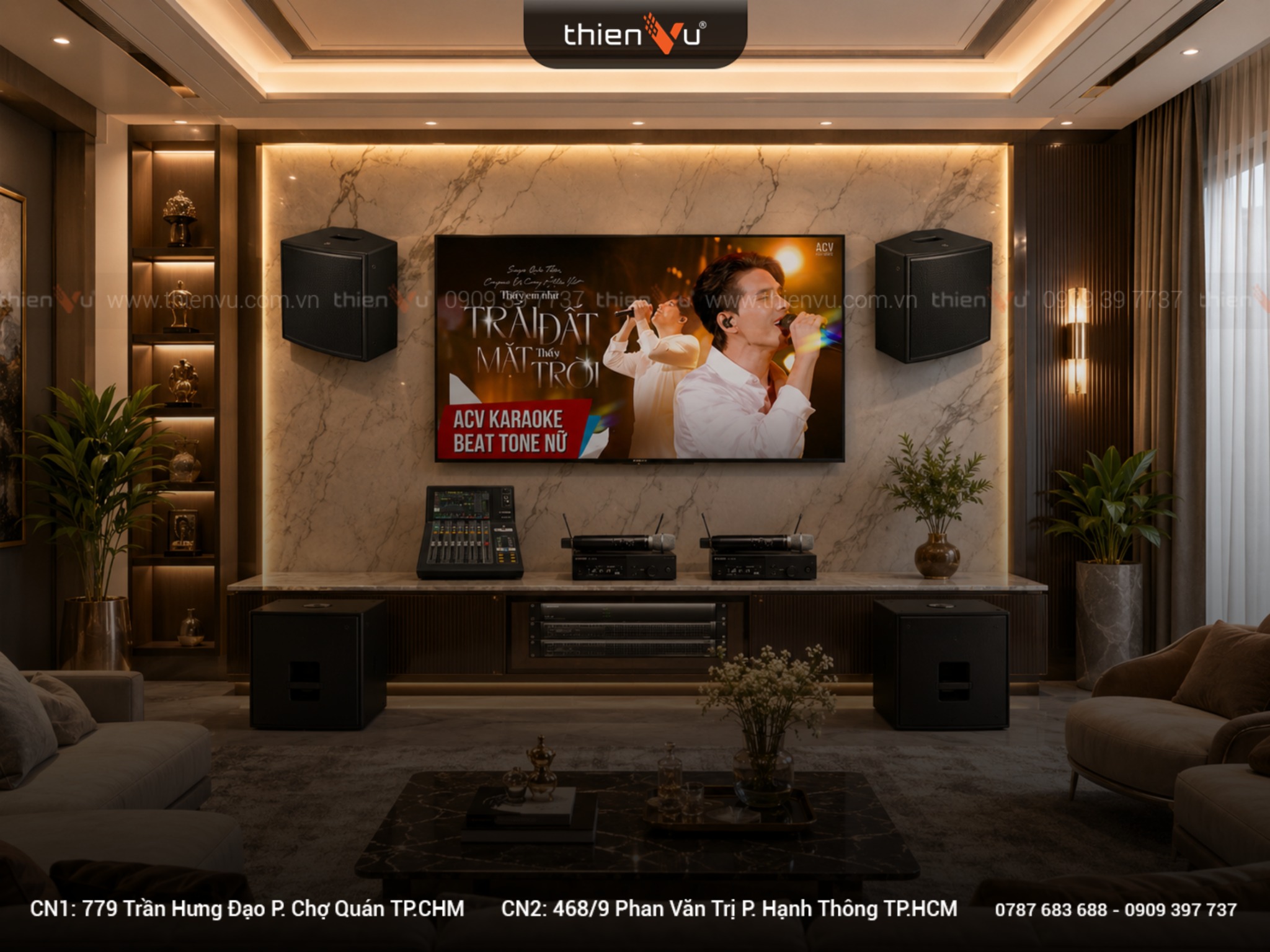 Dàn Thiết Bị Karaoke Cao Cấp Bose AMM108 TVA162026 - Hình 5