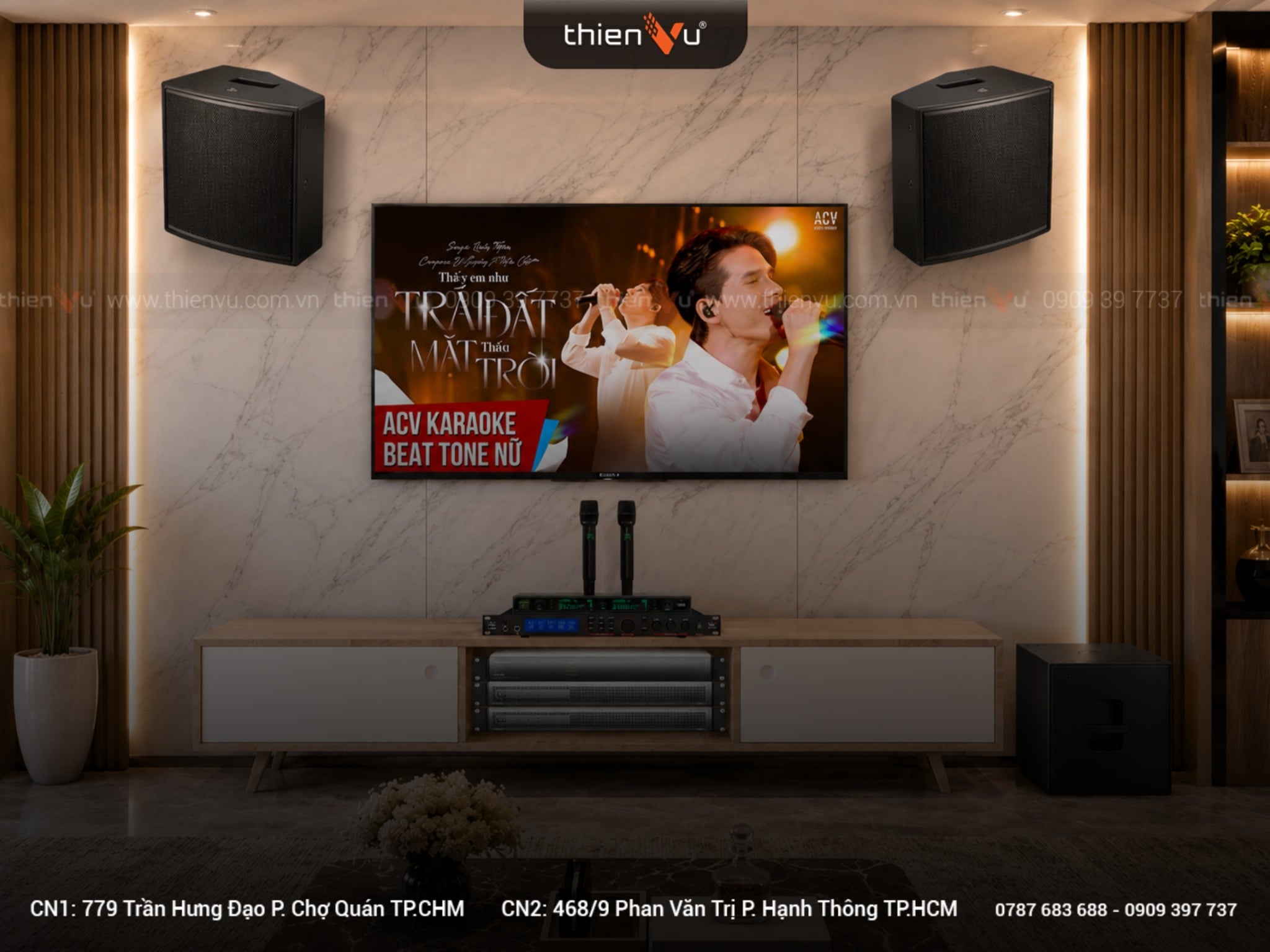 Dàn Thiết Bị Karaoke Cao Cấp Bose AMM108 TVA202026 - Hình 5