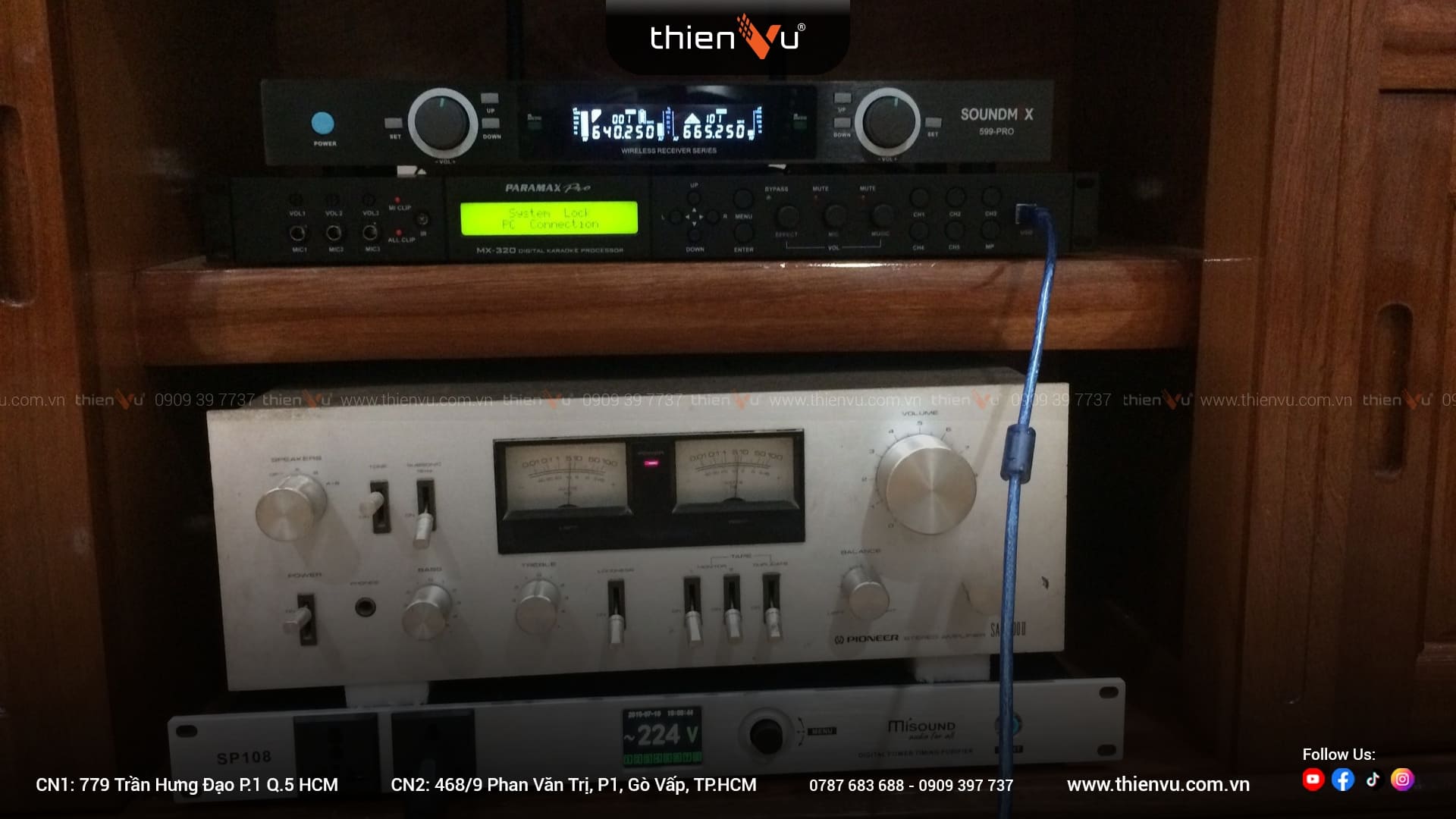 Bộ Dàn Âm Thanh Karaoke SE Audiotechnik MF3 - Hình 5
