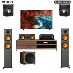 Dàn xem phim Monitor Audio CNM-TV-36