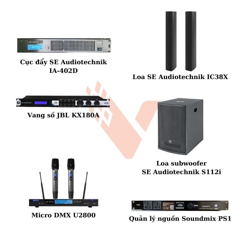 Dàn Karaoke Xem phim All In One Se Audiotechnik - KEF TVA07 - Hình 2