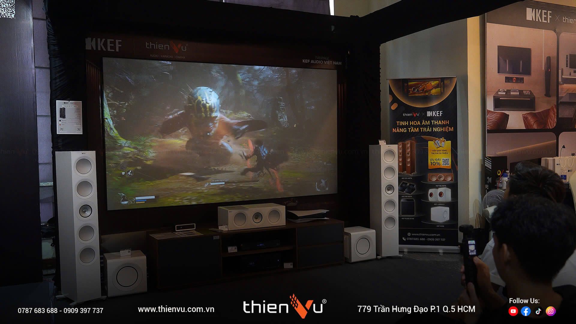 Dàn Karaoke Xem phim All In One Se Audiotechnik - KEF TVA07 - Hình 6
