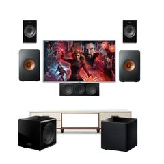 Dàn xem phim KEF KC92 XP236