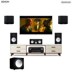 Dàn Xem Phim Mini 5.1 Monitor Audio Silver 100 7G XP149 - TV