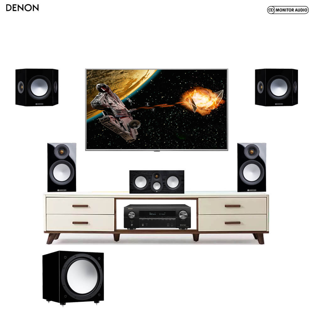 Dàn Xem Phim Mini 5.1 Monitor Audio Silver 50 7G XP150 - Hình 1