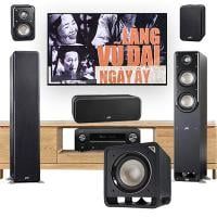Dàn xem phim nghe nhạc XPNN69-TV (Polk Audio S50 + Polk Audio S10 + Polk Audio S30 + Polk Audio HTS 10 + Denon AVR 1600H) - Hình 1
