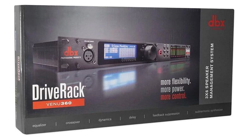 Bộ Xử Lý Tín Hiệu DBX Driverack VENU360 Cao Cấp - Hình 5