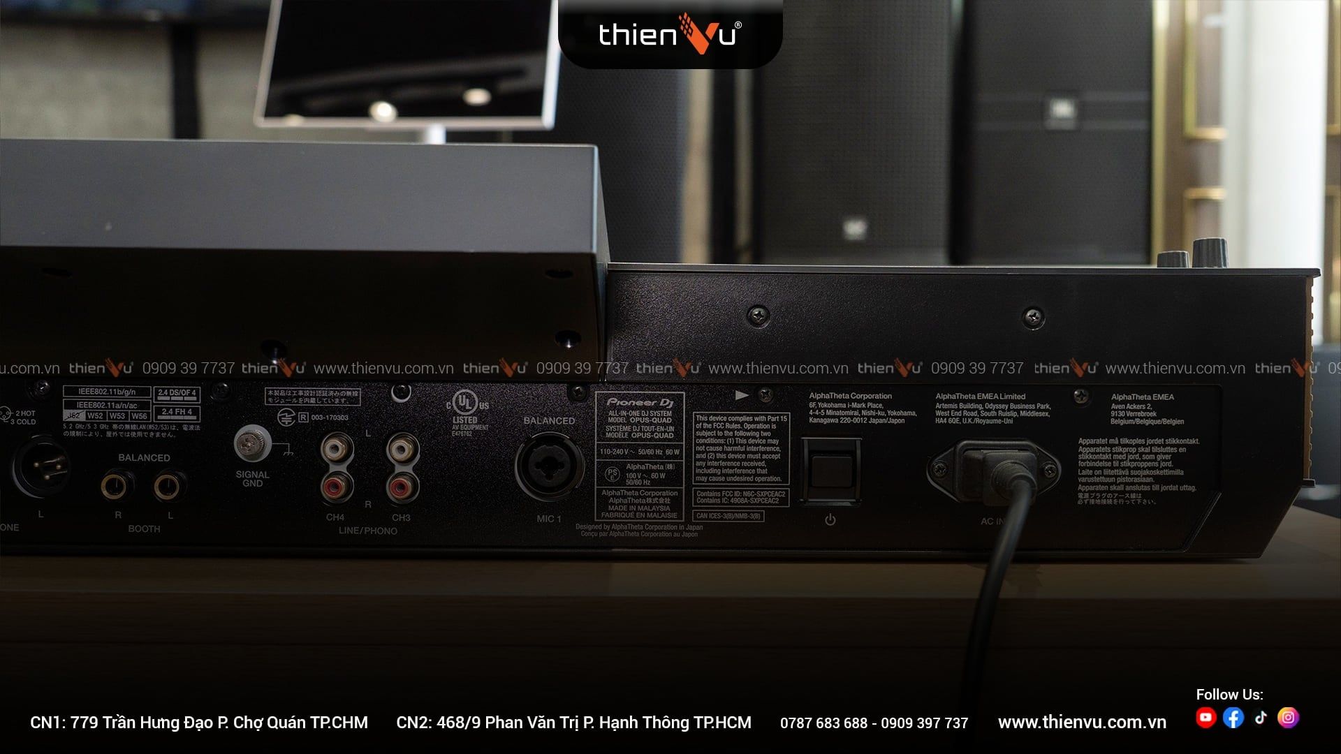 Bàn DJ Pioneer OPUS QUAD Chính Hãng - Hình 8