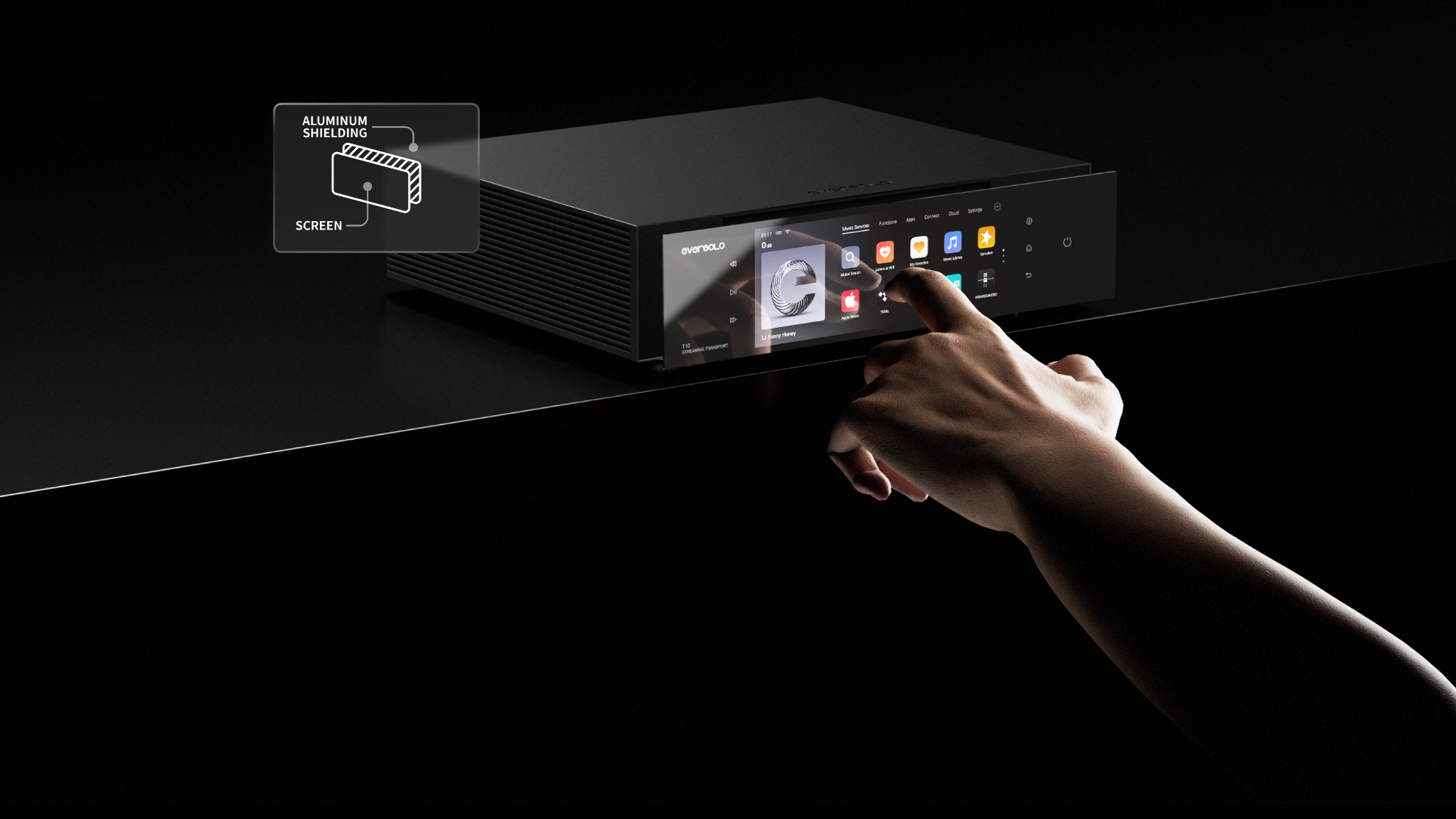 Music Streamer Eversolo T10 Streaming Transport Chính Hãng - Hình 3
