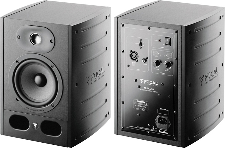 Loa kiểm âm Focal Alpha 50 (Black) chính hãng - Hình 1