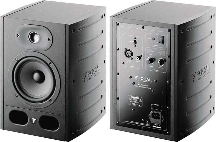 Loa kiểm âm Focal Alpha 50 (Black) chính hãng - Hình 1