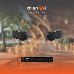 Hệ Thống Âm Thanh Cafe, Quán Ăn 30-50m2 TV21