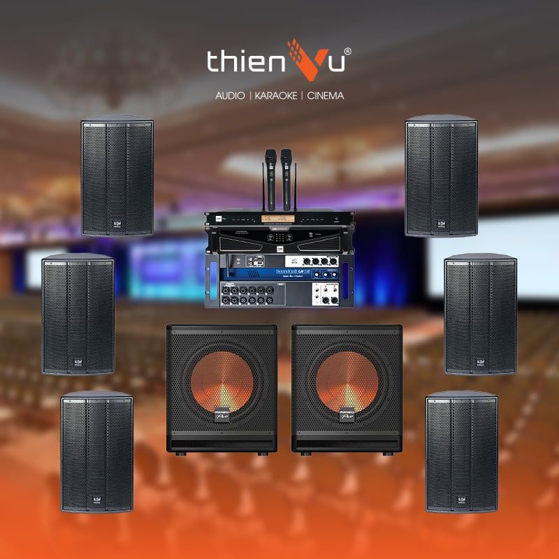 Hệ Thống Âm Thanh Hội Trường 200m2 TV13 - Hình 1