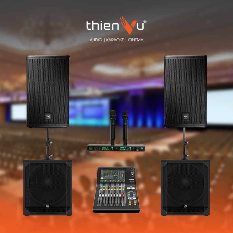 Hệ Thống Âm Thanh Hội Trường 50-80 Khách TV26 - Hình 1