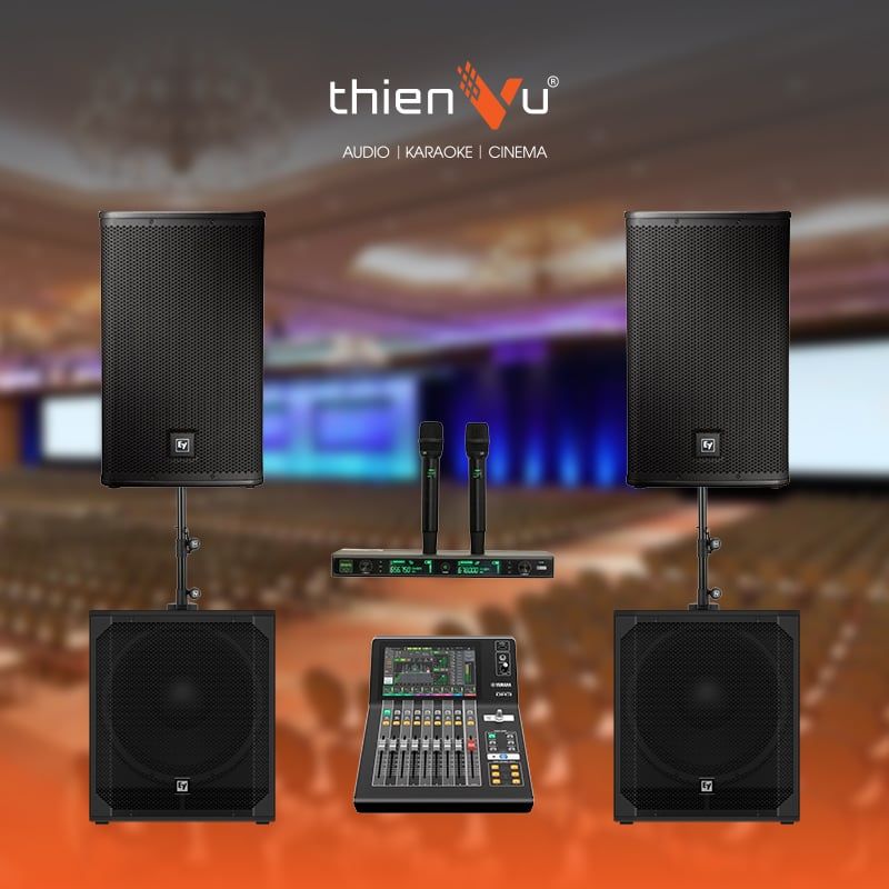 Hệ Thống Âm Thanh Hội Trường 50-80 Khách TV26 - Hình 1