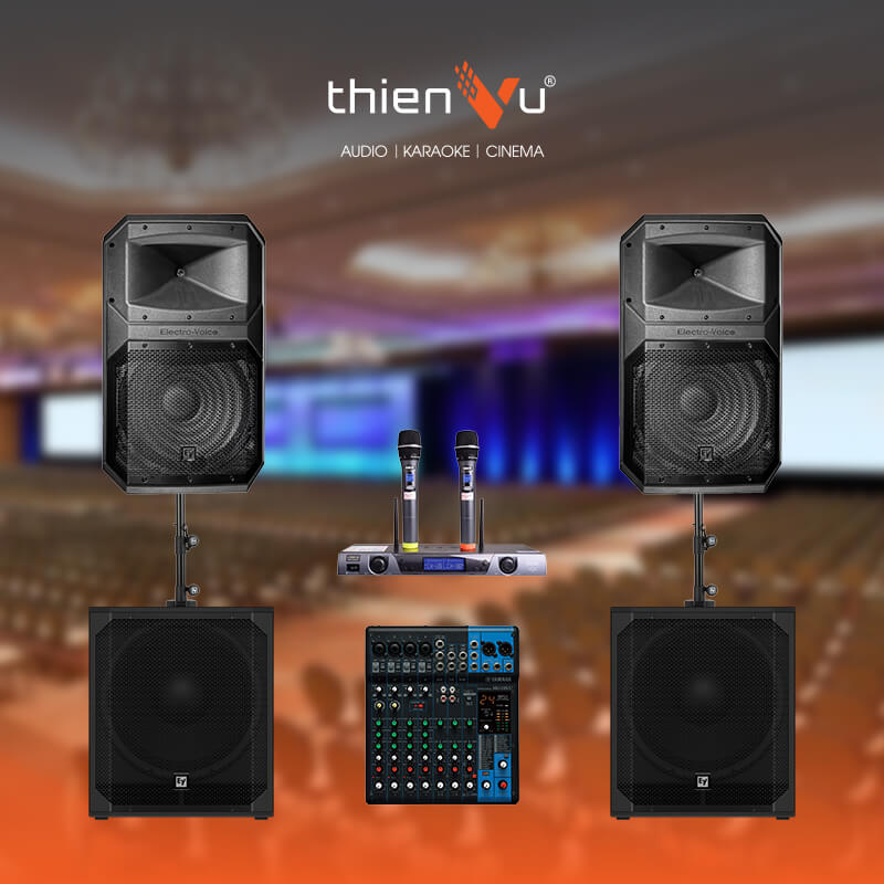Hệ Thống Âm Thanh Hội Trường 70-100 Khách TV21 - Hình 1
