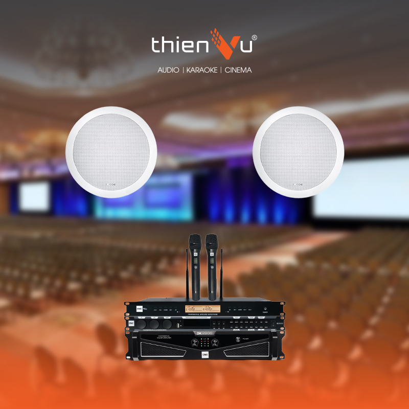 Hệ Thống Âm Thanh Phòng Học - Hội Nghị 20-50m2 TV01 - Hình 1