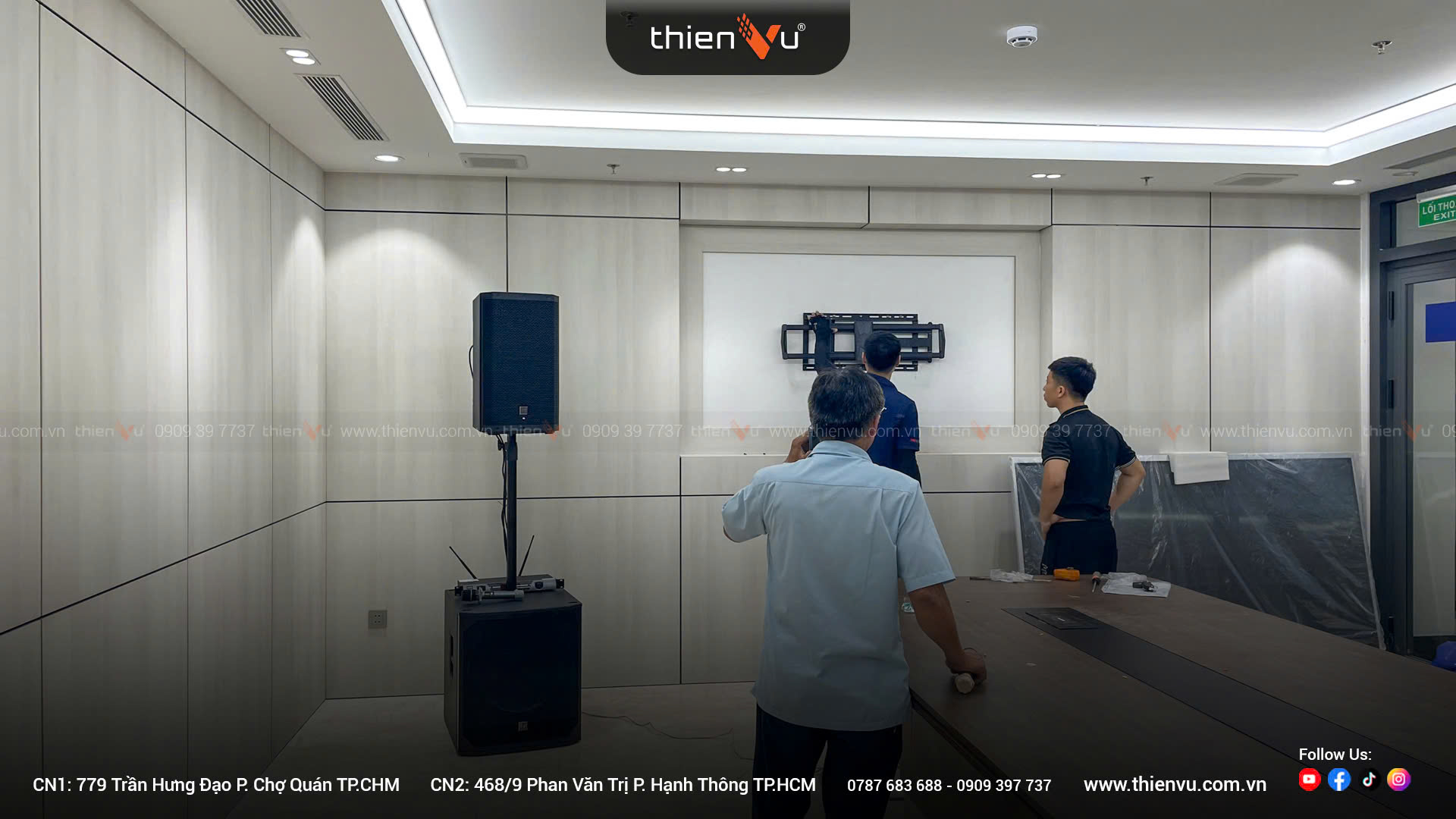 Hệ Thống Âm Thanh Hội Trường 70-100 Khách TV23 - Hình 6