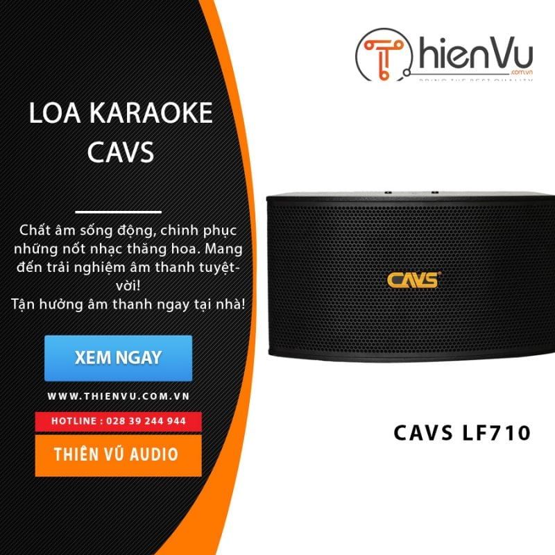 Loa karaoke CAVS LF710 chính hãng - Hình 1