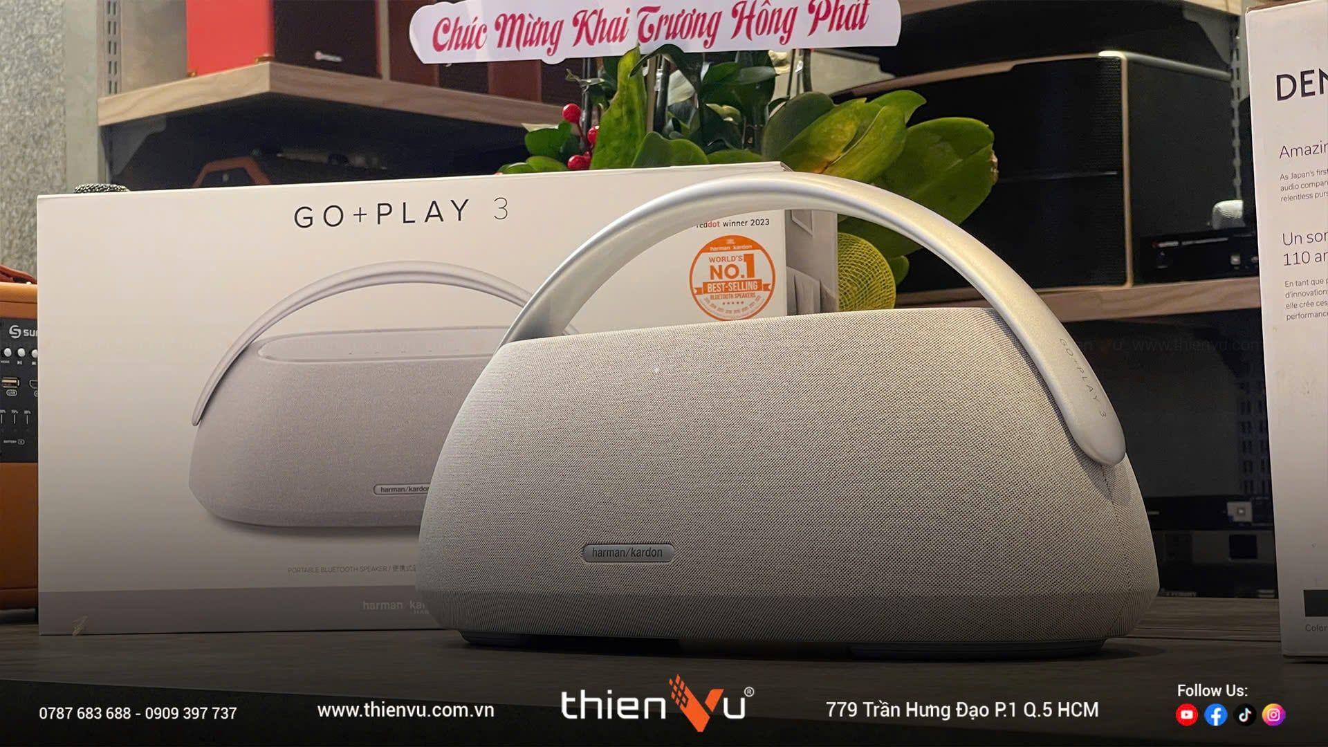 Loa Bluetooth Harman Kardon Go + Play 3 Chính Hãng - Hình 12