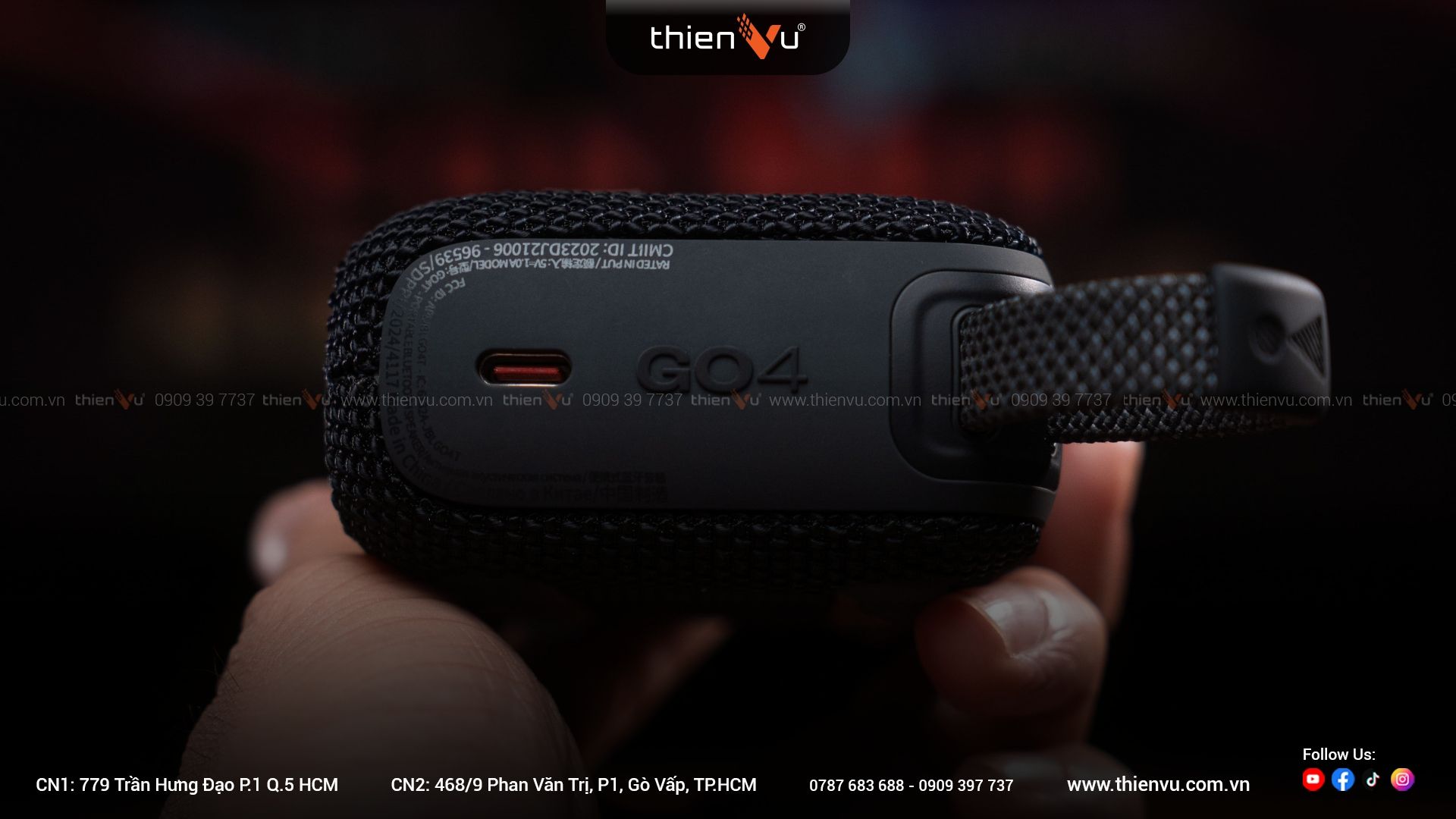 Loa Bluetooth JBL Go 4 Chính Hãng - Hình 8