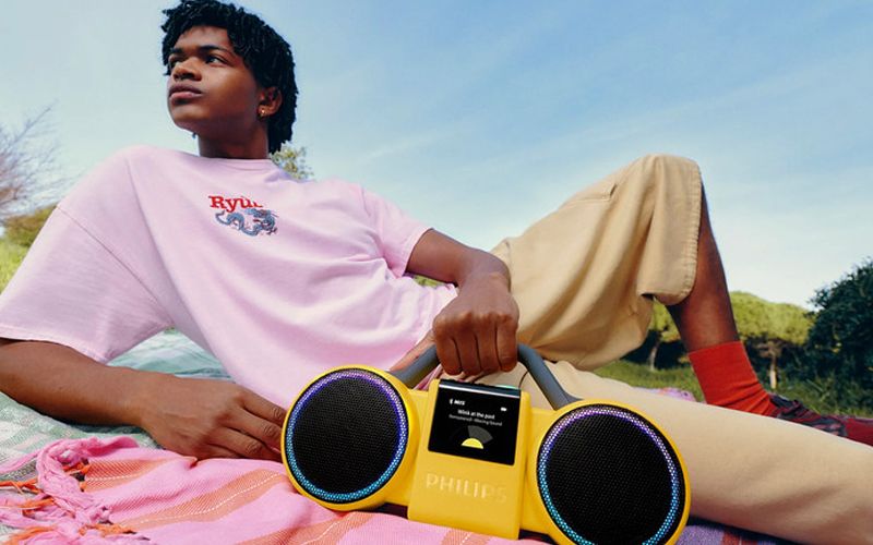 Loa Bluetooth Philips The Roller (MS60) - Hình 4