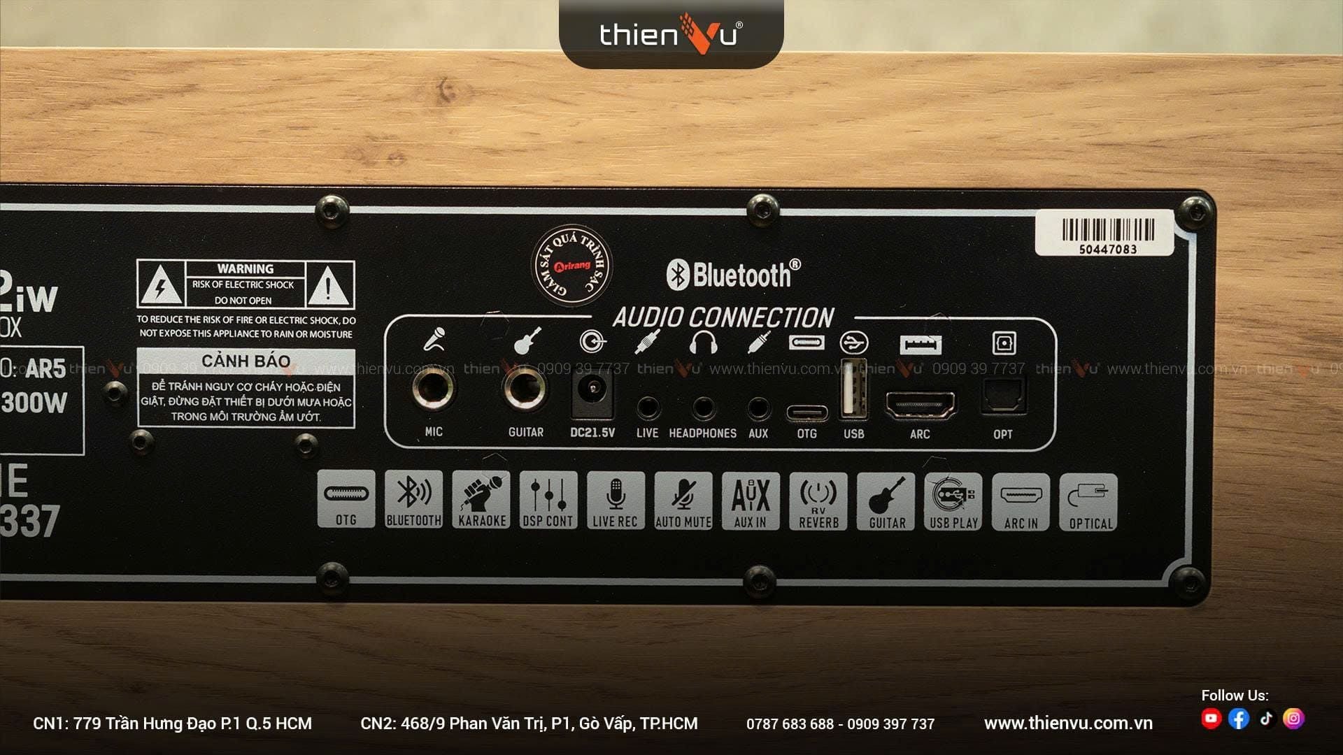 Loa Xách Tay Arirang MB2iw Chính Hãng - Thiên Vũ Custom - Hình 7