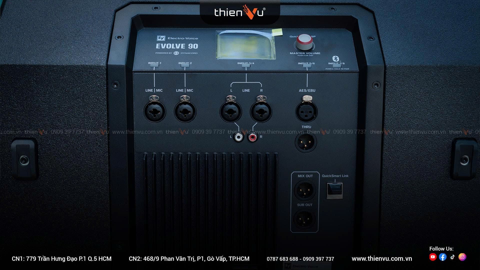 Loa Karaoke ElectroVoice Evolve 90 Mới Ra Mắt 6/2025 - Hình 12