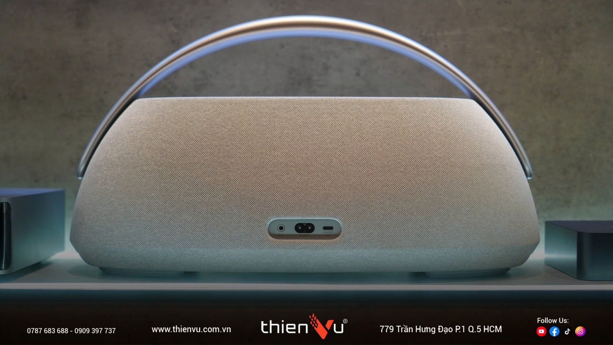 Loa Bluetooth Harman Kardon Go + Play 3 Chính Hãng - Hình 4