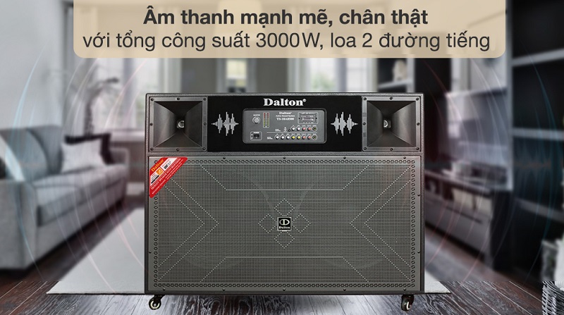 Loa Kéo Điện Dalton TS-18A8000 Chính Hãng - Hình 2
