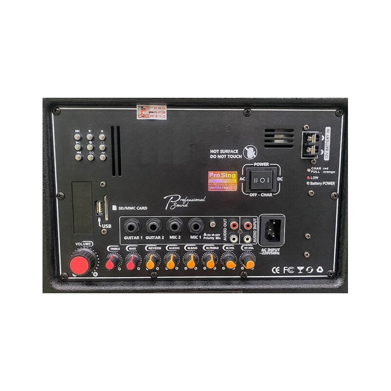 Loa karaoke di động Prosing W12 Bee chính hãng - Hình 2