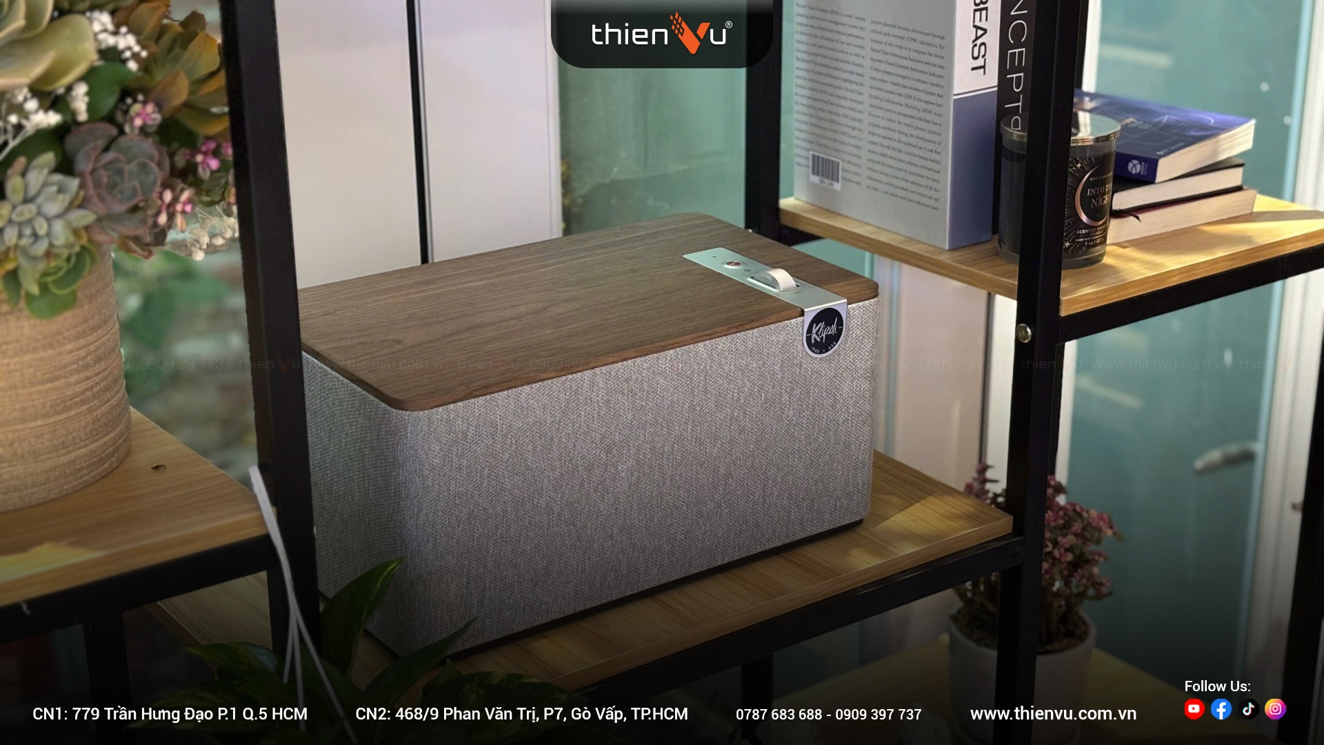 Loa Bluetooth Klipsch The Three Plus chính hãng - Hình 6
