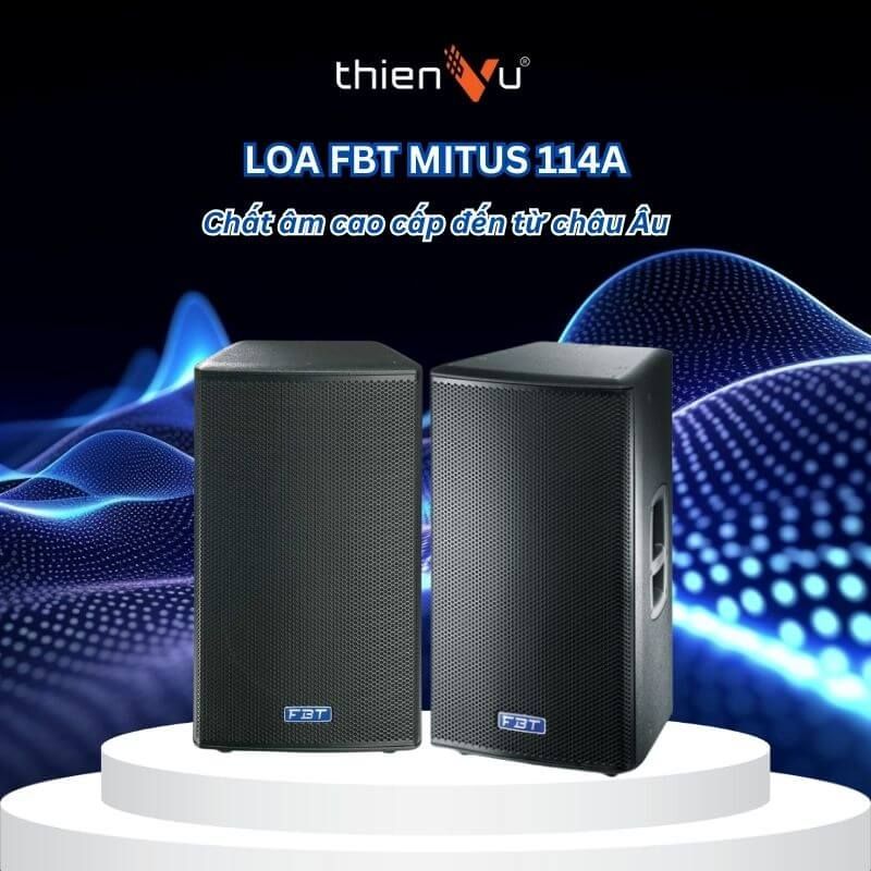 Loa trình diễn FBT Mitus 114A chính hãng - Hình 3