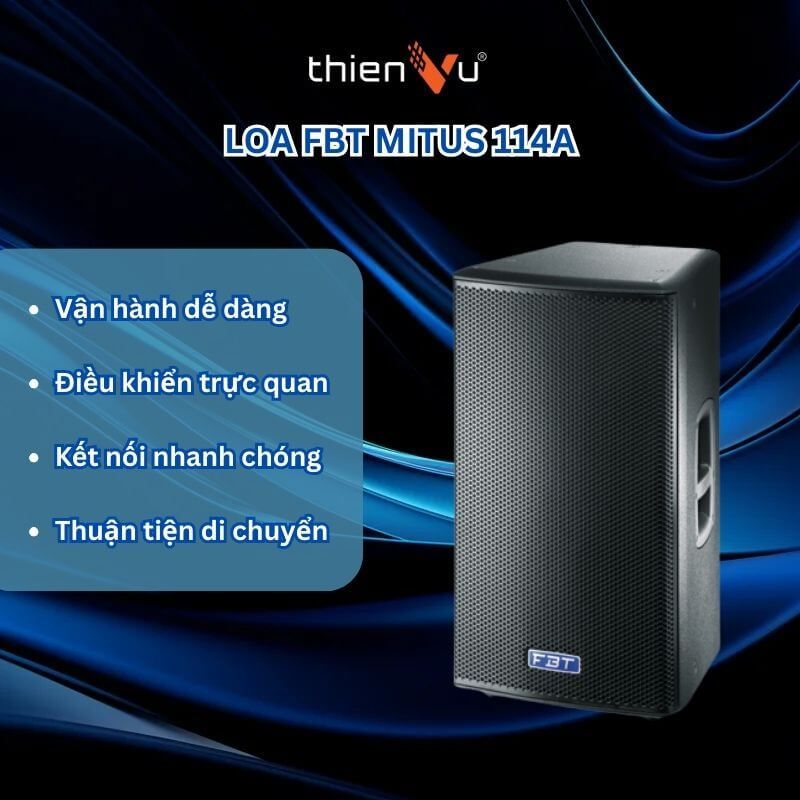 Loa trình diễn FBT Mitus 114A chính hãng - Hình 4