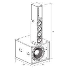 Loa Hội Trường Sumico EUROTECH 1846 Cao Cấp - Thumb 2