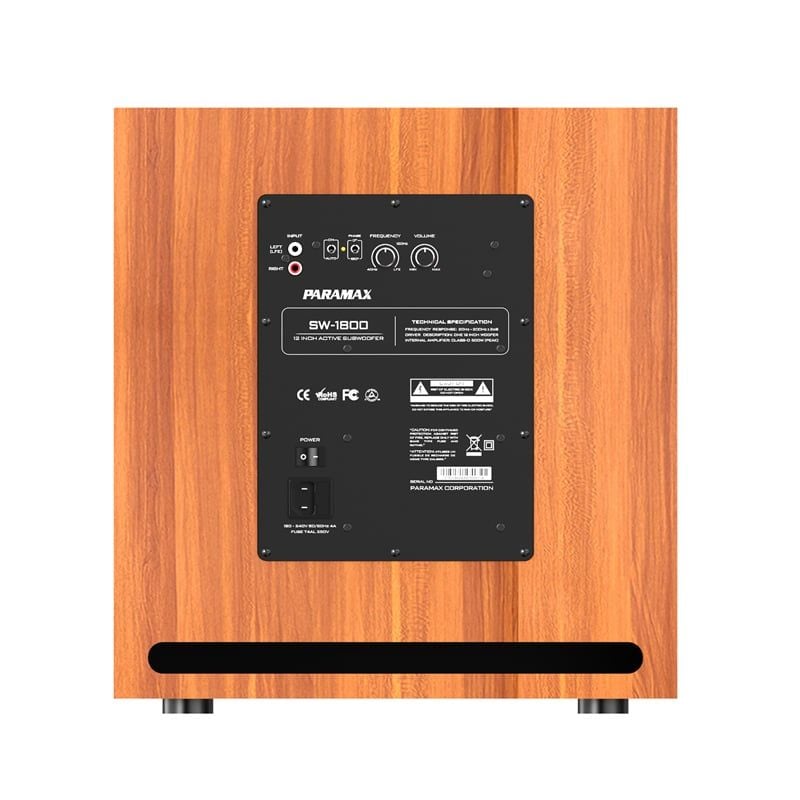 Loa subwoofer Paramax SW-1800 chính hãng - Hình 5
