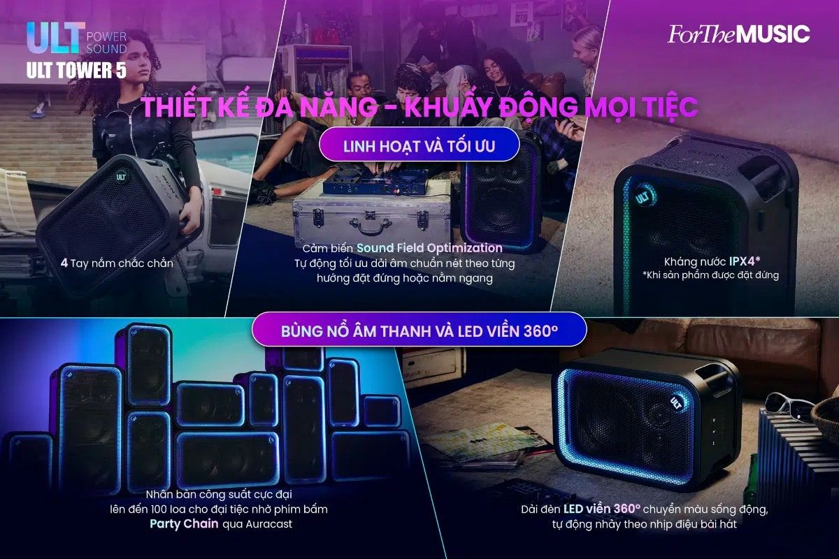 Loa Di Động Sony ULT Tower 5 Mới Ra Mắt - Hình 10