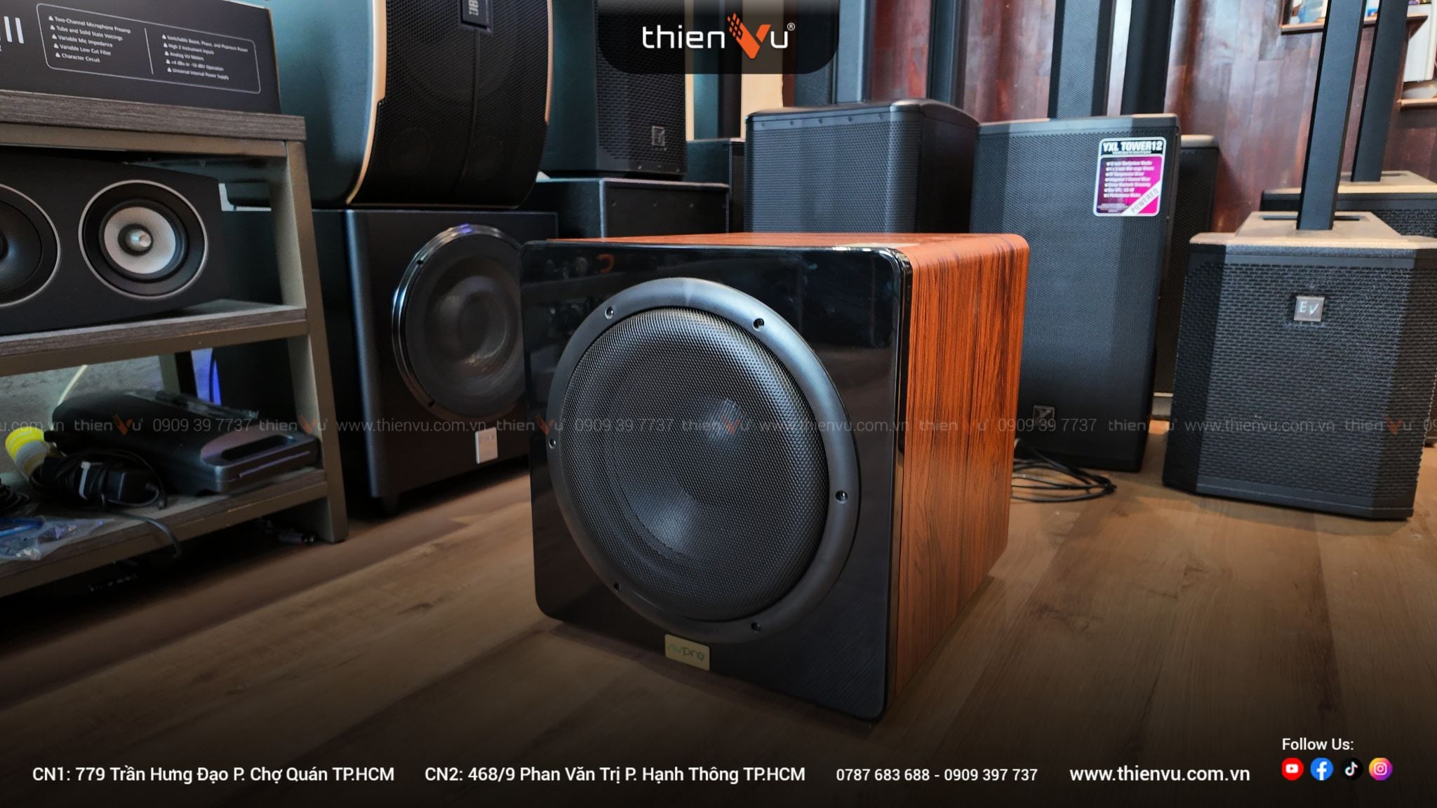 Loa Sub Điện 30 AVPRO GD12F Chính Hãng - Hình 10
