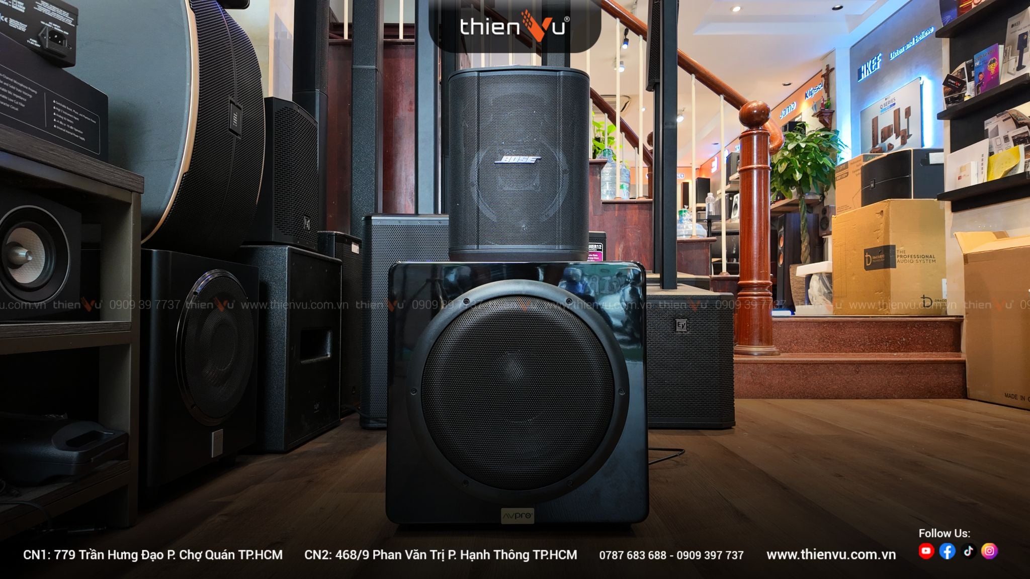 Loa Sub Điện 30 AVPRO GD12F Chính Hãng - Hình 11