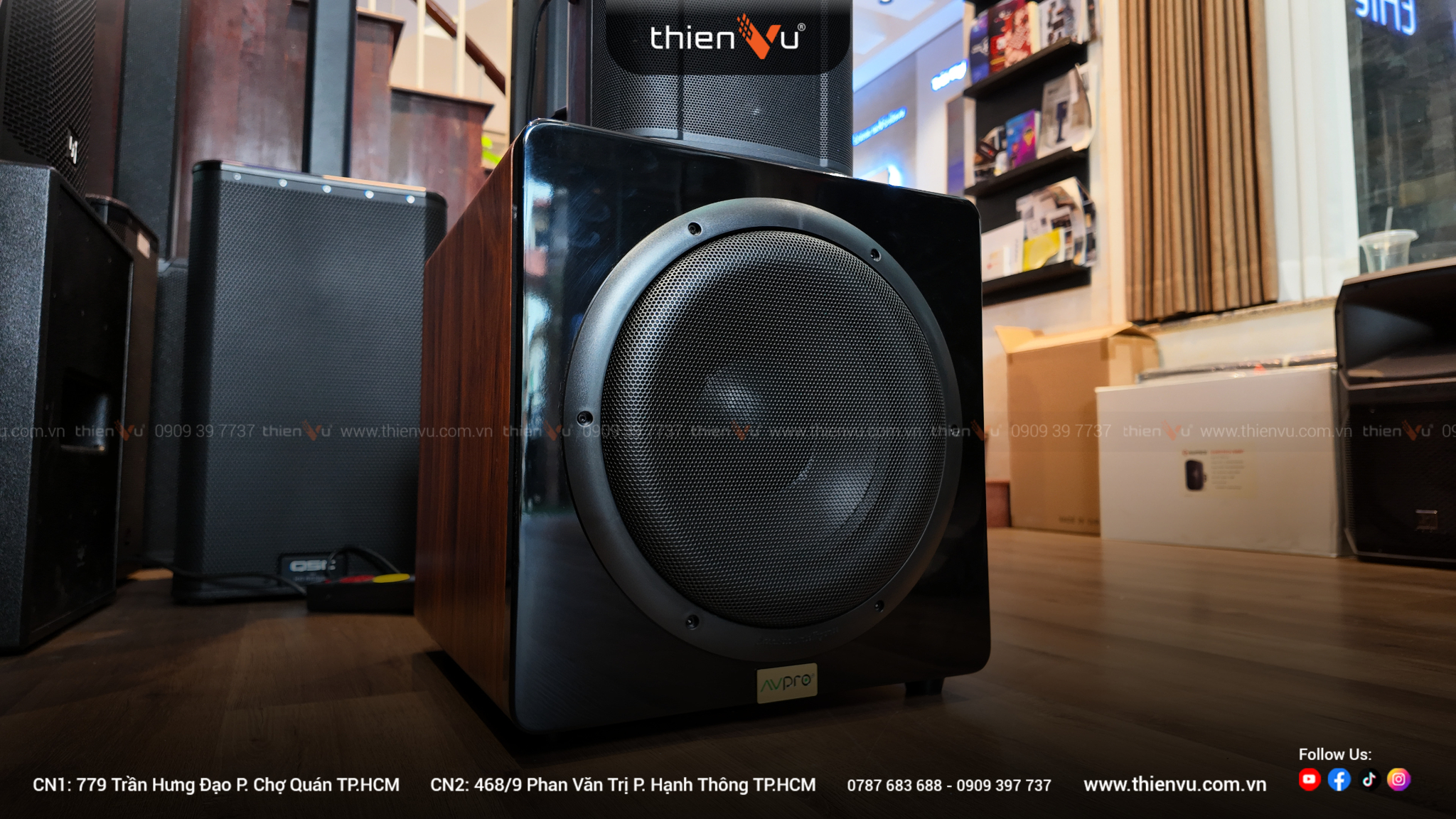 Loa Sub Điện 30 AVPRO GD12F Chính Hãng - Hình 12