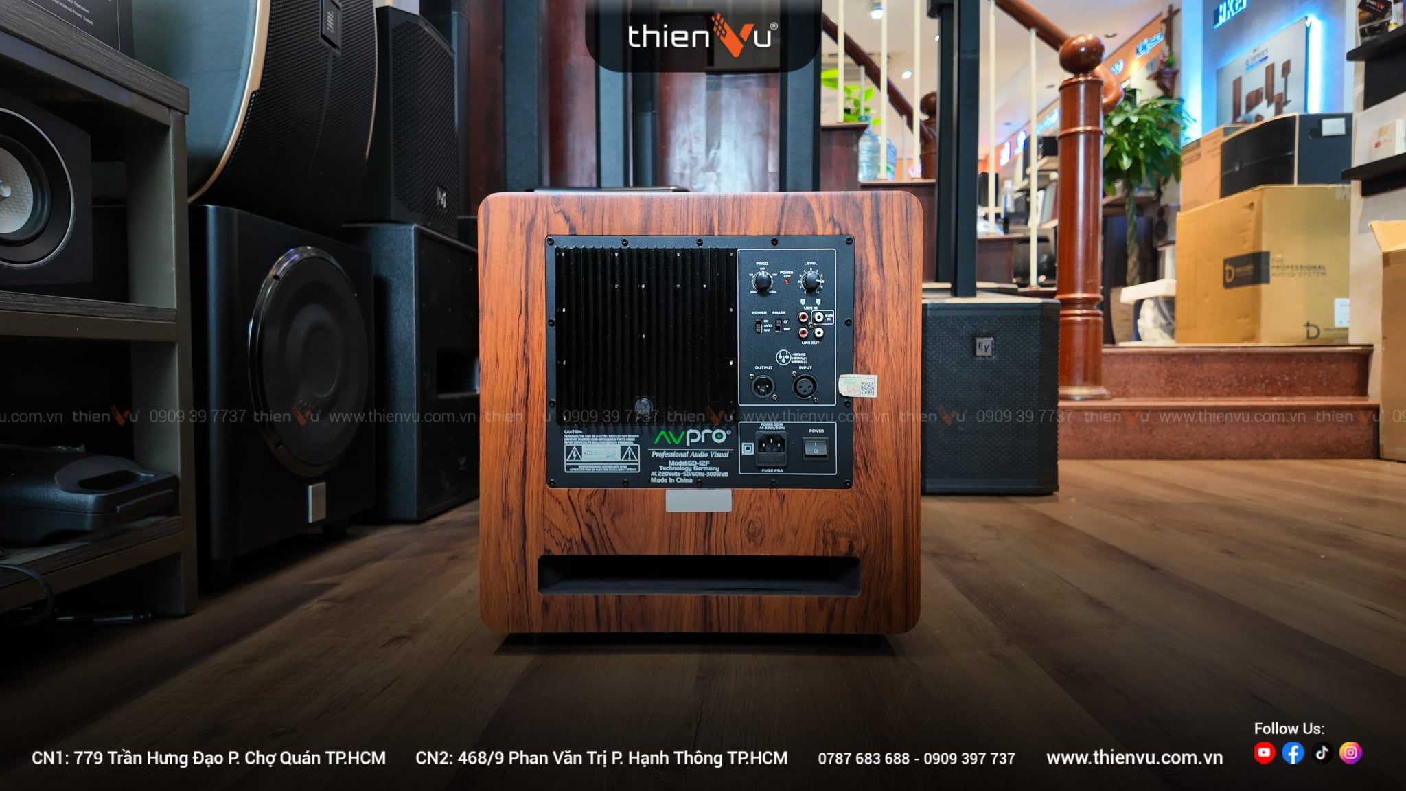 Loa Sub Điện 30 AVPRO GD12F Chính Hãng - Hình 9