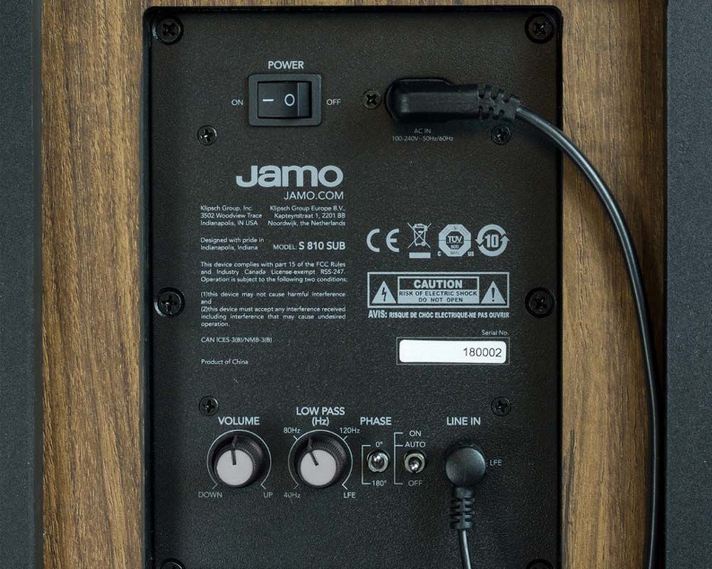 Loa subwoofer Jamo S808 SUB chính hãng - Hình 6