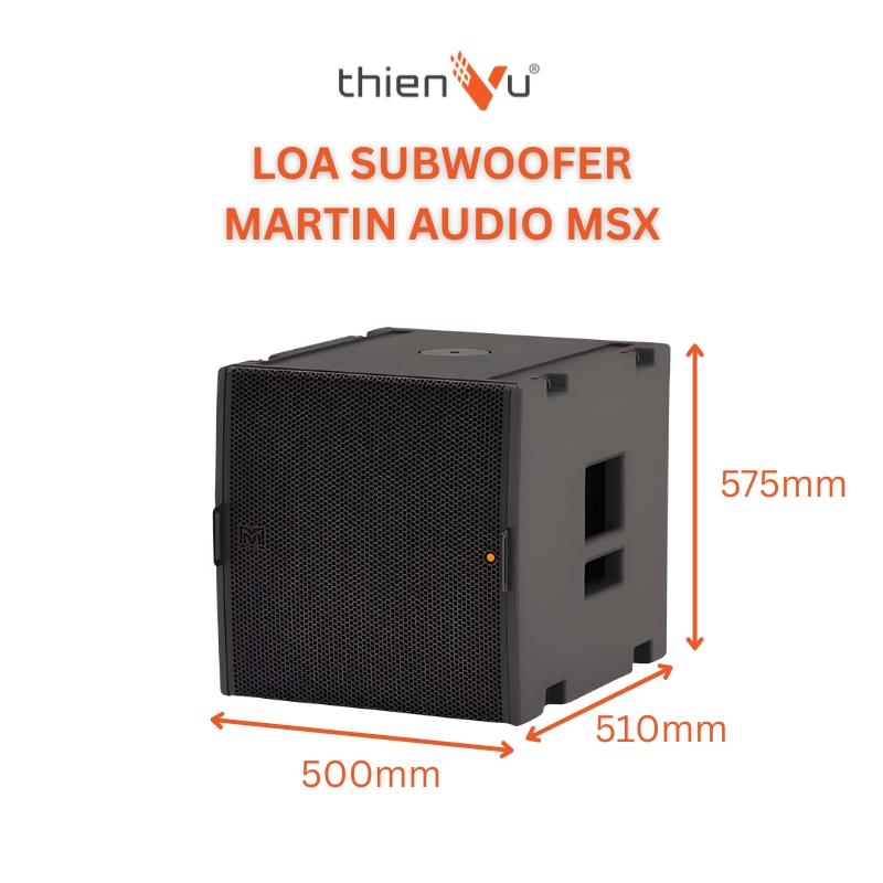 Loa subwoofer Martin Audio MSX chính hãng - Hình 3