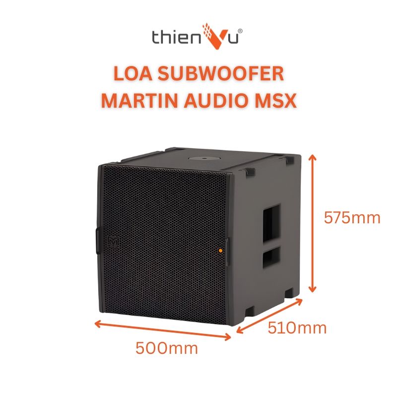 Loa subwoofer Martin Audio MSX chính hãng - Hình 3